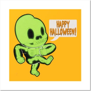 happy halloween Posters and Art